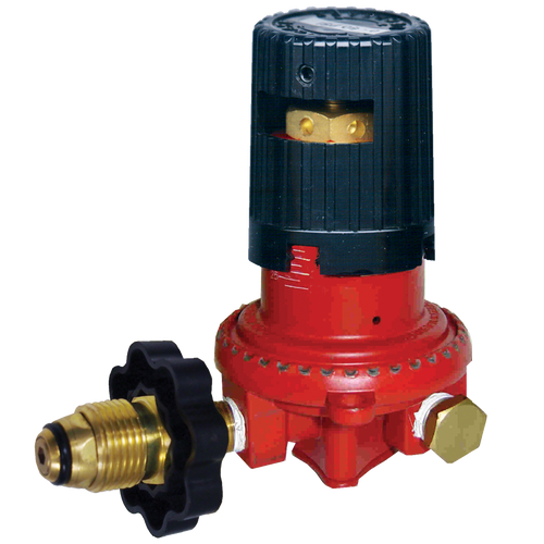 0-60 PSI  Adjustable Propane Regulator w/Male Soft Nose POL  GR-365-HW