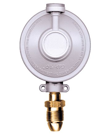 Fixed Low Pressure Propane Portable Appliance Regulator w/Hard Nose POL  GR-856