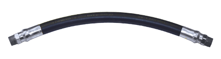 3/4 x 216" Male NPT - Type I Nitrile Rubber Natural Gas Hose Assembly  I12C216MP12MP12