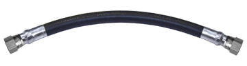 3/4 x 300" Female 45° SAE - Type I Nitrile Rubber Natural Gas Hose Assembly  I12C300FS12FS12
