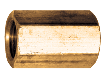 1/4" Lead Free Brass Female NPT Coupler  LF-103-B