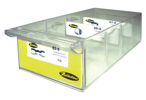 Clear Plastic Replacement Double Drawer (Fits XB & XC Cabinets)  PD-55