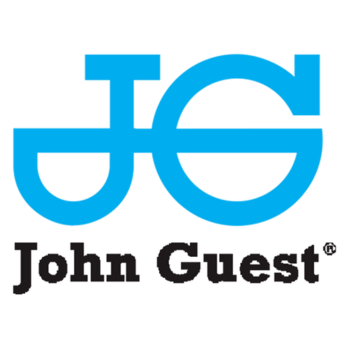 3/16 x 1/8" JG® Grey Acetal Push-To-Connect - Male NPT Swivel 90° Elbow  PI090621S