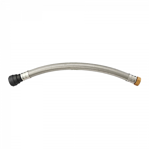3/4 x 3/4 x 18" JG® Black Polysulfone CTS Twist Lock - CTS Twist Lock Water Supply Line Hose  PSFC28C2818E