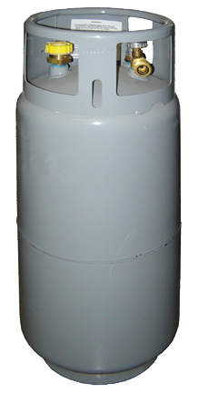 43-1/2 lb.  Fork Lift Propane Cylinder - Stackable  PTSLT43-4