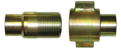 3/4 x 3/4" Steel 5,000 PSI High Pressure Thread-To-Connect Hydraulic Q/D Coupler - Female NPT  QD-75C12-12F