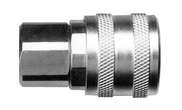 1/4 x 1/4" Steel Aro 210 Pneumatic Q/D Coupler - Female NPT  QD-AROAC4-4F