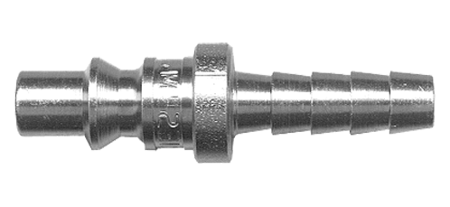 1/4 x 1/4" Steel Aro 210 Pneumatic Q/D Nipple - Hose Barb  QD-ARON4-4H
