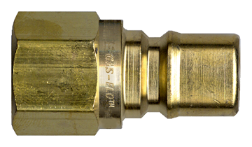 3/8 x 3/8" GAS-FLO® Brass Natural Gas Q/D Nipple - Female NPT  QD-GMN6-6F