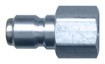 1/4" Steel Pressure Washer Q/D Nipple - Female NPT  QD-STN4-4F