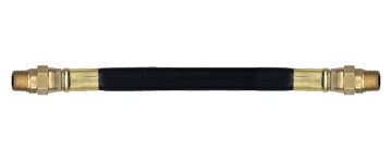 1/2 x 1/2 x 30" GAS-FLO® Male NPT - Male NPT Infrared Heater Hose Assembly  RHK-50MM-30