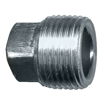 1/8" Steel Male NPT Square Head Sealing Plug  S1009-A
