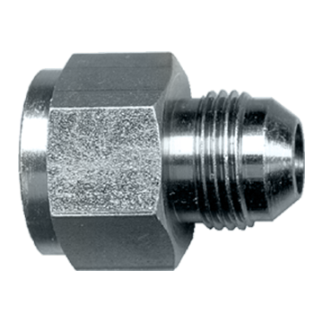 1 x 5/8" Steel Female 37° JIC - Male 37° JIC Reducer  S3735-1610