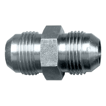 5/8 x 1/2" Steel Male 37° JIC Reducing Union  S3742-108