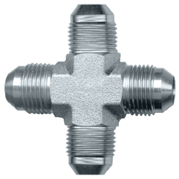 1/2 " Steel Male 37° JIC Cross  S3752-8