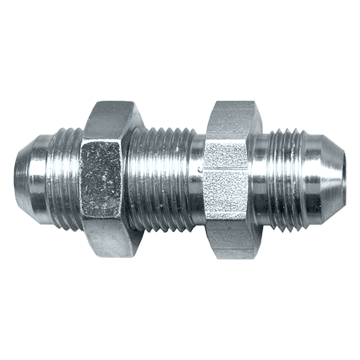 3/8" Steel Male 37° JIC Bulkhead Union  S3842-6