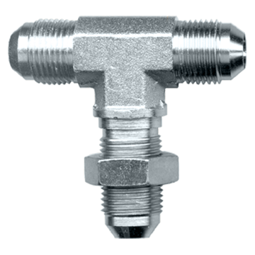 3/4" Steel Male 37° JIC Bulkhead Tee  S3845-12