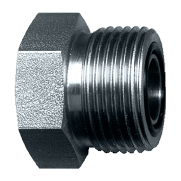 2"-12  Steel Male ORFS Hex Head Sealing Plug  S3958-24