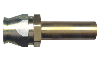 3/4 x 3/4" Brass 100R14 Reusable Hose End - Male Tube Stem  SR462-1212
