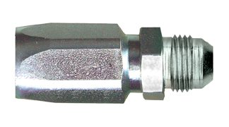 5/8 x 5/8" Steel 100R5 Reusable Hose End - Male 45° SAE  SR527-1010