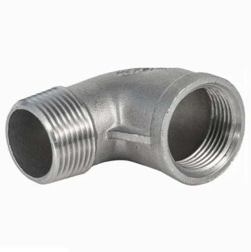 1-1/4" Stainless Steel 316 Female NPT - Male NPT 90° Elbow  SS116-J