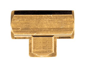1/2" Extruded Brass Female NPT Tee  X101-D