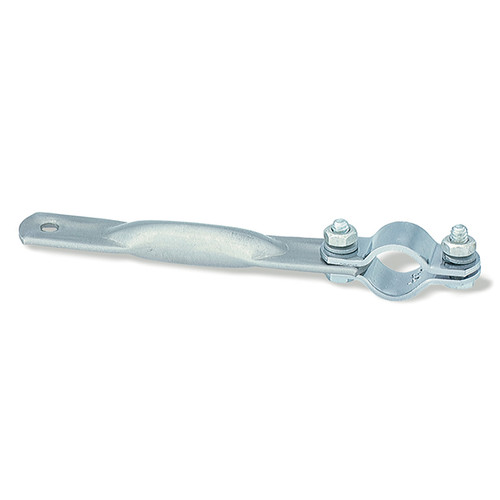 Stack Mirror Extension Arm & Clamp Assembly - Stainless Steel  10073