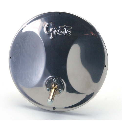 8" Round Convex Mirror w/Offset Ball-Stud - Stainless Steel  12173