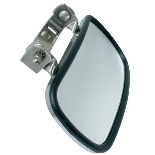 Rectangular Over-The-Door Convex Mirror - Black  28763