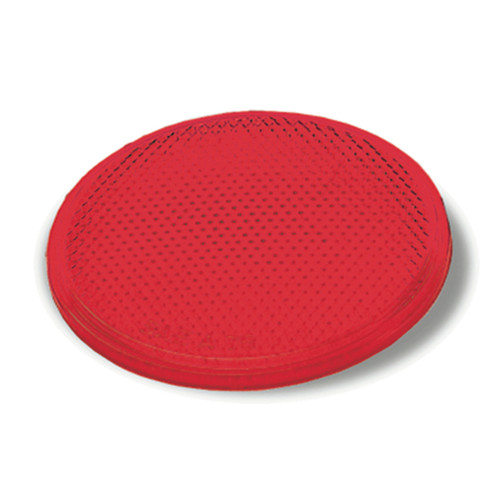 3" Round Stick-On Reflector - Red  40052