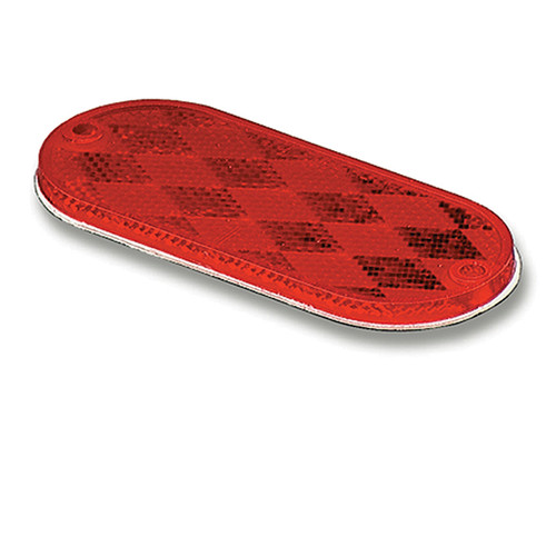 Oval Reflector - Red  41032