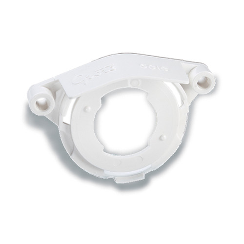 License Lamp Mounting Bracket - White  43040