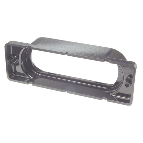 6" Oval Lamp Mounting Bracket - Black  43172