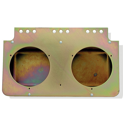 4" Round Lamp Mounting Module - Yellow Zinc Steel  43655