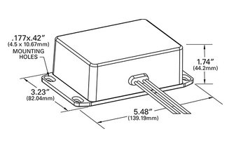 24 ~ 12 Volt Converter - Gray  44070