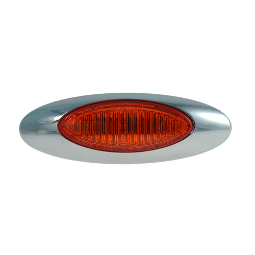 M5 Series LED Clearance/Marker Lamp w/.180" Bullet Connector - Red  47912
