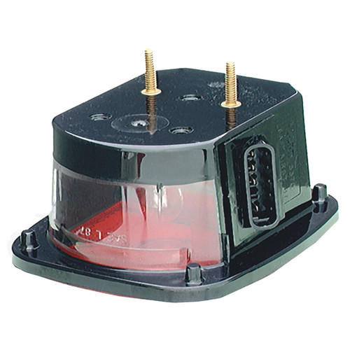 Two-Stud Stop/Tail/Turn Lamp & License Window w/Single Metri-Pack® Connector - Red  53722