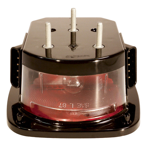 Three-Stud Stop/Tail/Turn Lamp & Licence Window w/Double Metri-Pack® Connectors - Red  53762