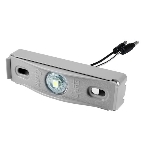 MicroNova® Multi-Volt DOT LED License Lamp Kit (60661 + 43780) - Clear  60711
