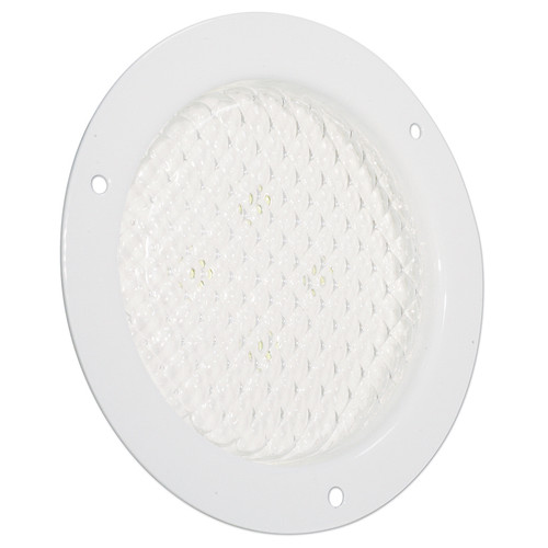 4" Round Flange Mount LED Dome Lamp - Clear  61141