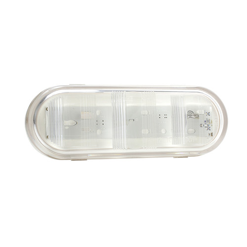 Grote Select® Oval Dual-System LED Backup Lamp w/Female Pin - Clear  62751