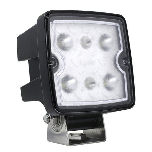 Trilliant® 3000 Lumen Cube LED Work Lamp Close Range Beam w/Deutsch Connector 9-32V - Clear  63W41