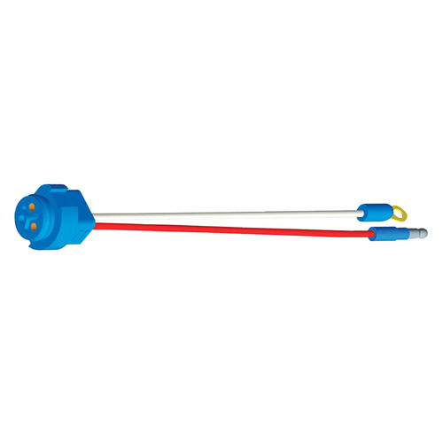 10" Single Function Two-Wire Female Pin Pigtail w/Blunt Cut Wire & Ring Terminal Wire  66842