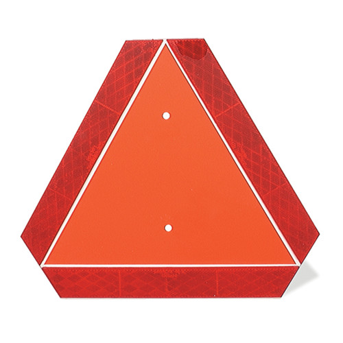 Slow-Moving Vehicle Emblem - Red  71152