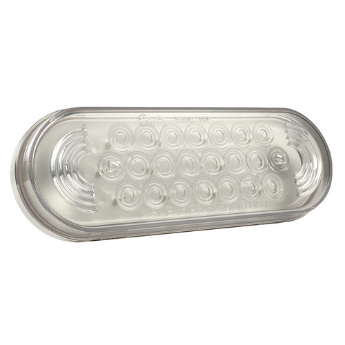 Oval LED Strobe Lamp - Clear  77361
