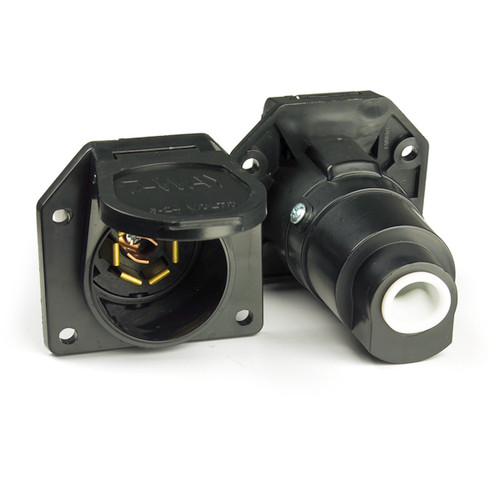7-Way RV Connector Socket w/Enclosed Terminal  82-1058
