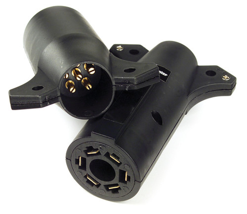 Step Down RV Adapter 7 Way RV - 6 Pole Brake Centre  82-2149