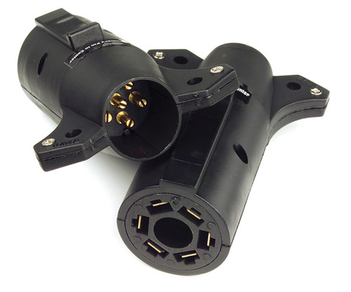 Step Down R.V. Adapter 7 Way R.V. To 6 Pole Centre Pin Auxiliary  82-2154