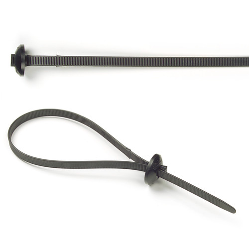 Nylon Cable Ties Button Head Tie 15" @ 50 Pack - Black  83-6052