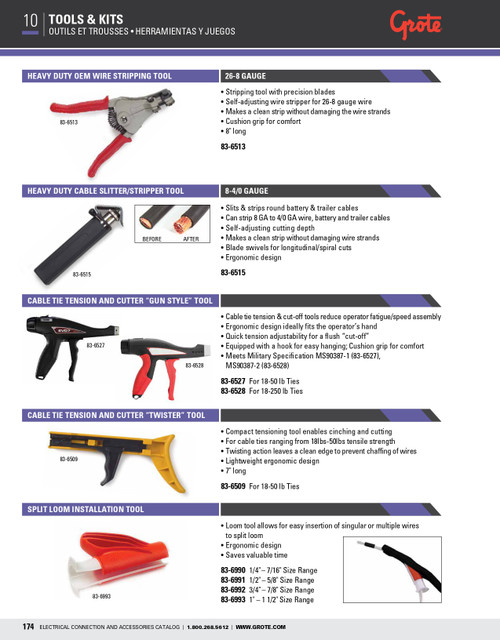 18 - 250 lbs. Cable Tie Gun Tool  83-6528